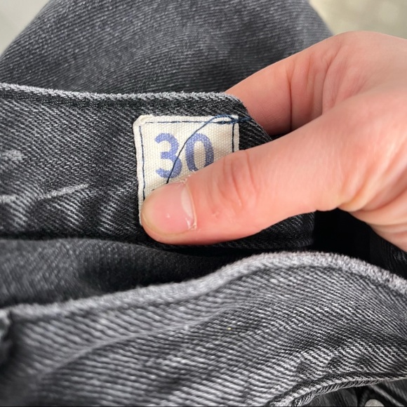 Free People Blossom Rigid Jean in Black - Picture 8 of 11